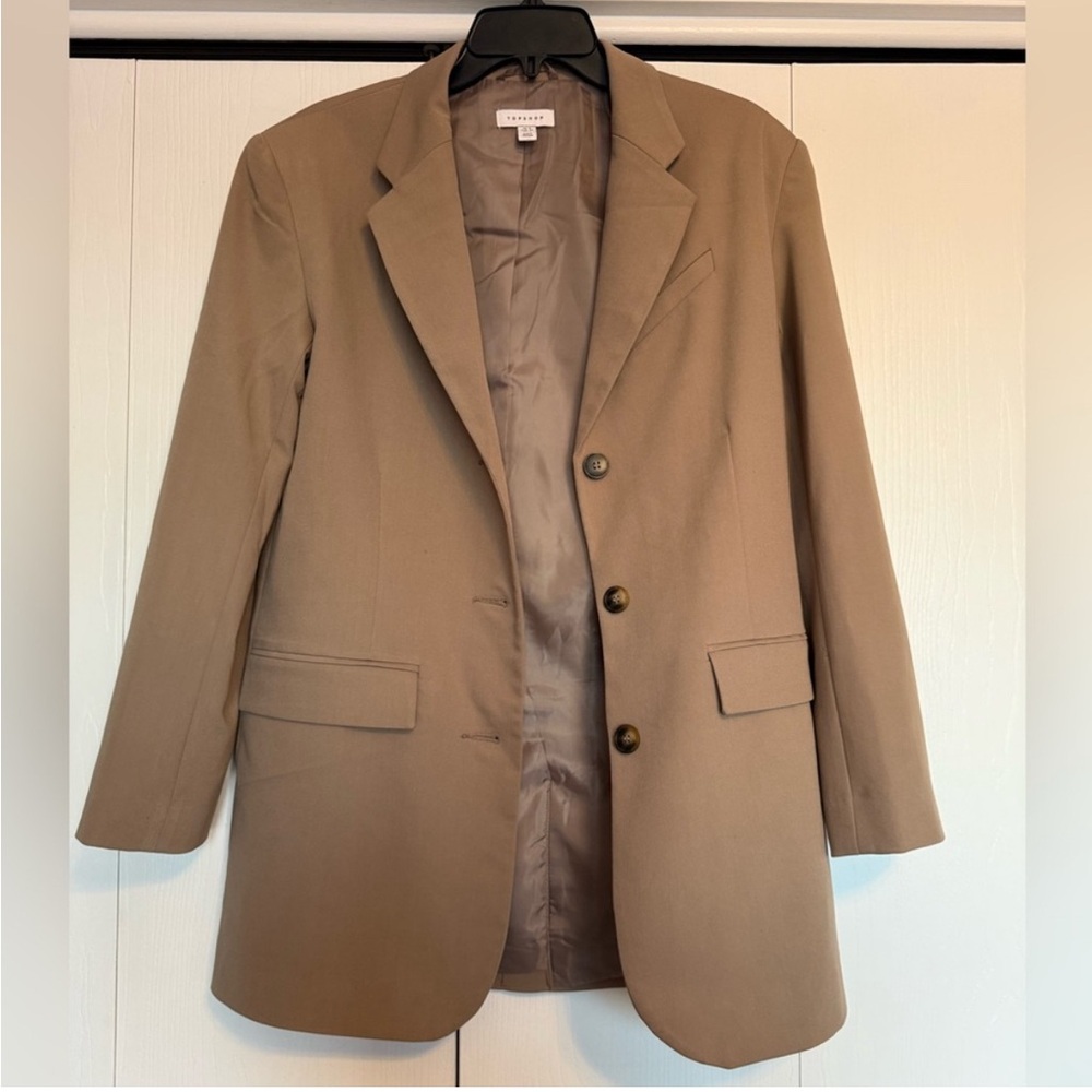 Classic Tan Blazer by Express